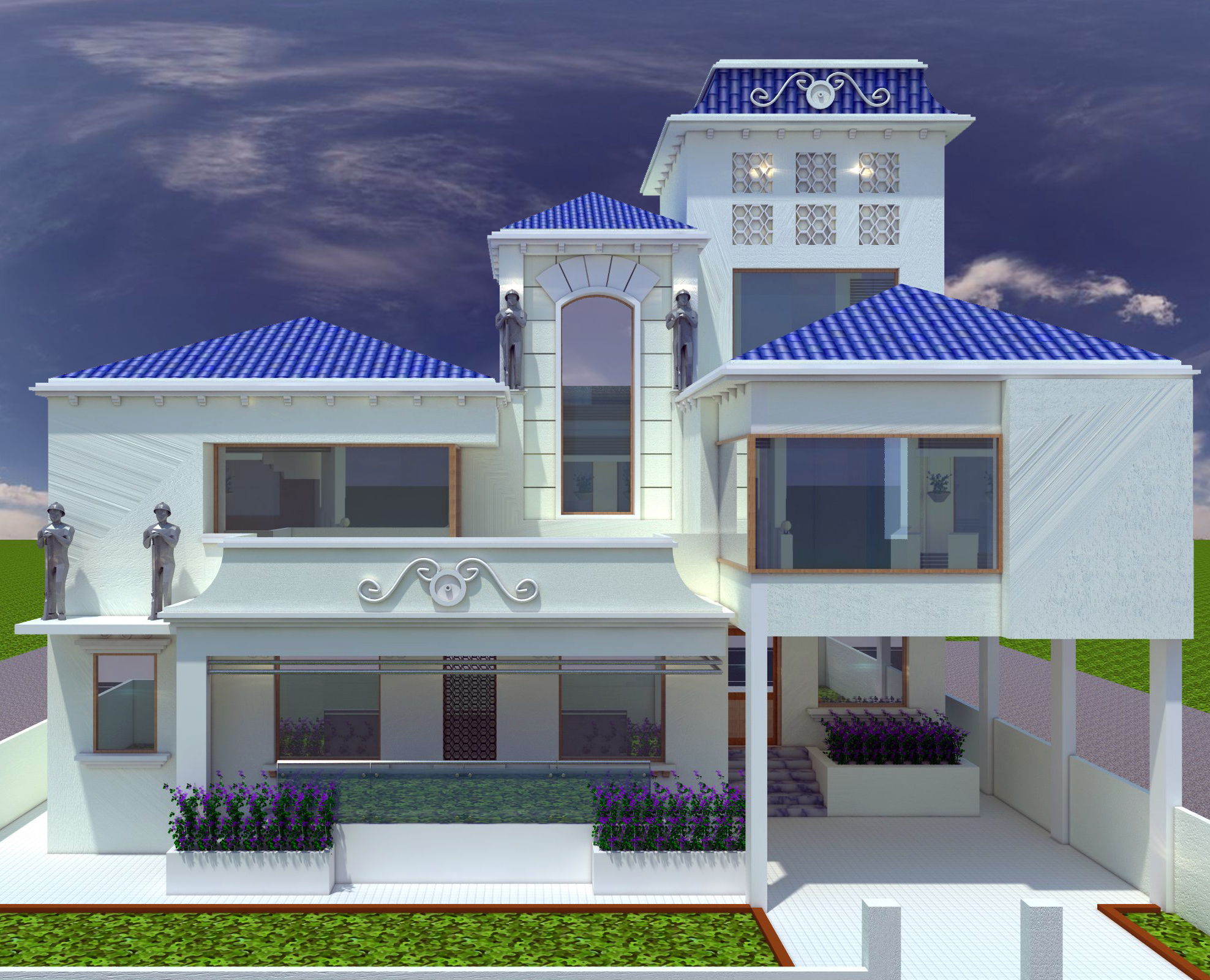 <h1 style="text-align:center;color: white">Neelkamal's House</h1>